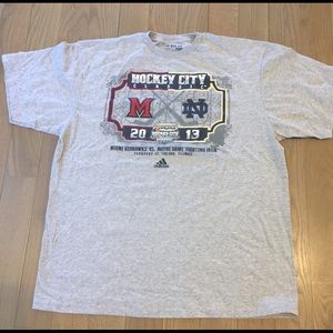 Notre Dame Winter Classic t-shirt
